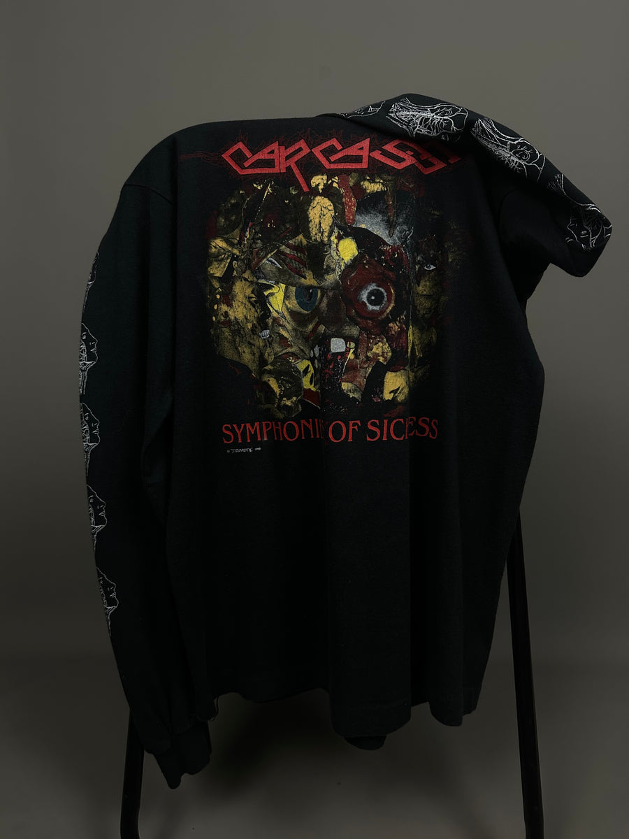 Vintage 1990 Carcass Symphonies Of Sickness Longsleeve