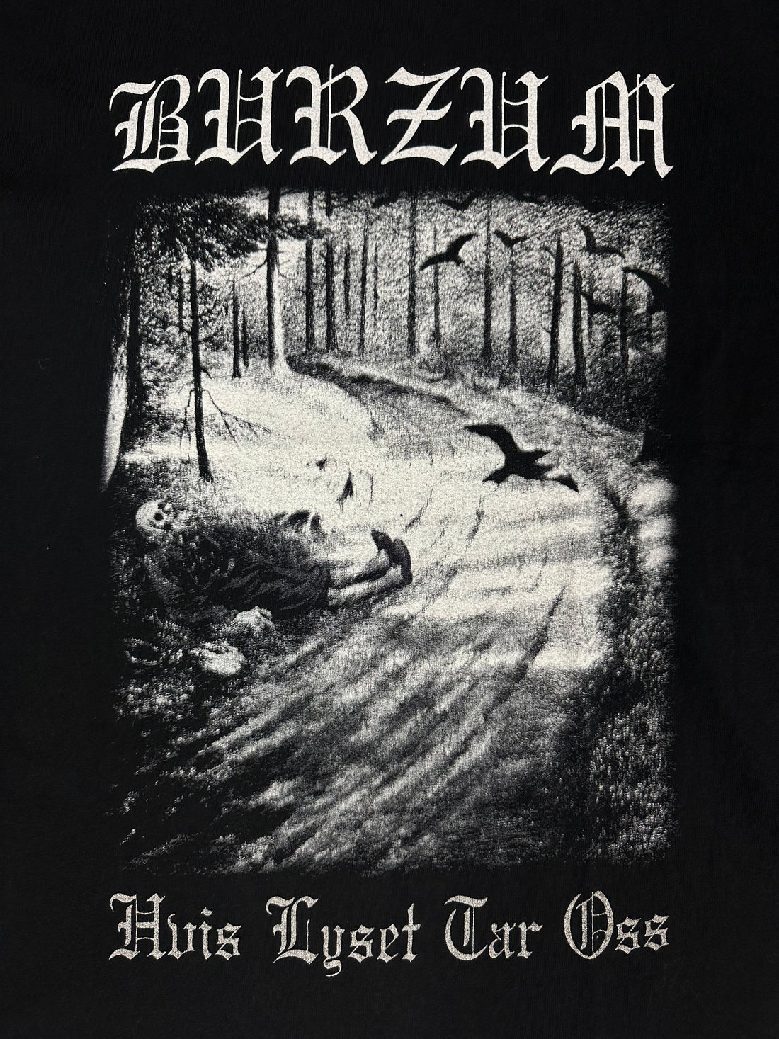 Burzum 2000s Hvis Lyset Tar Oss Vintage T-Shirt