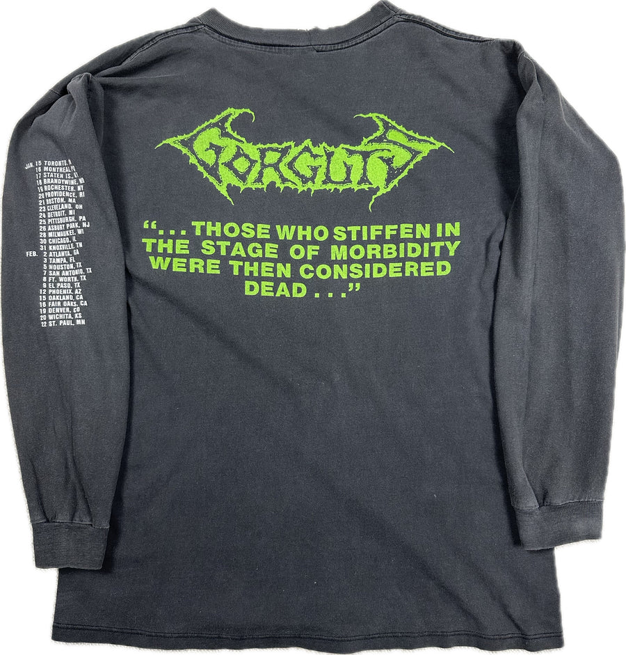 Vintage 1992 Gorguts Tour Longsleeve