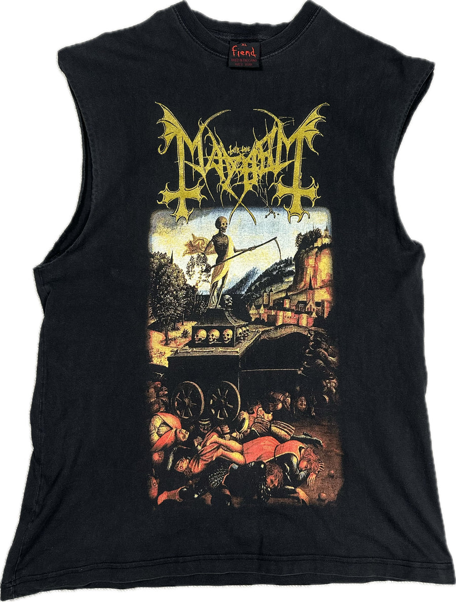 Vintage 1998 Mayhem River Of Blood Sleeveless T-Shirt