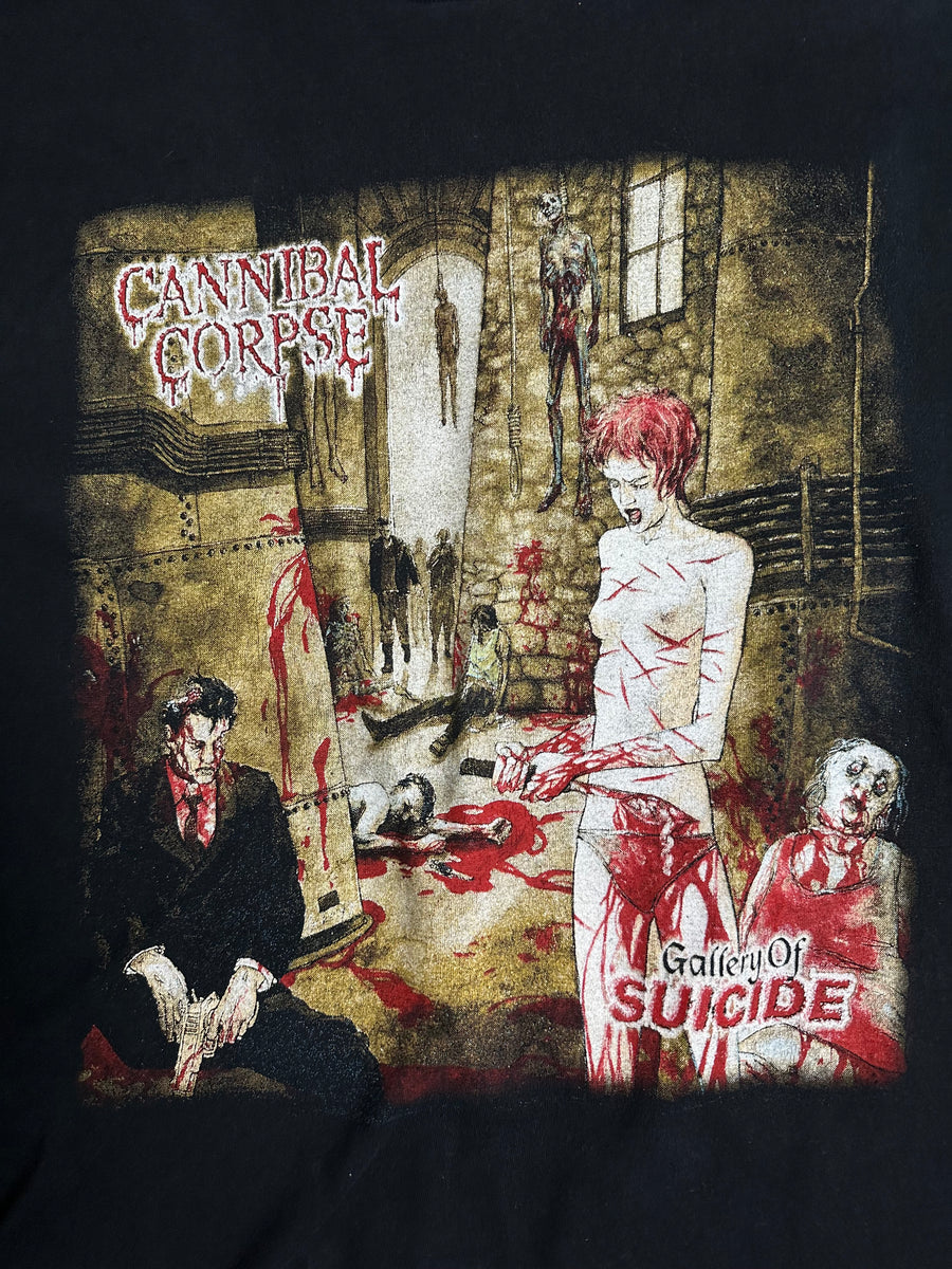 Vintage 1998 Cannibal Corpse Suicidal Longsleeve