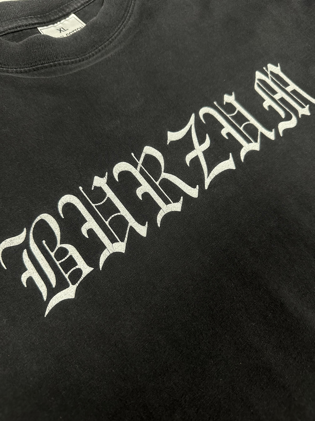 Vintage 1998 Burzum Misanthrophy Logo Longsleeve