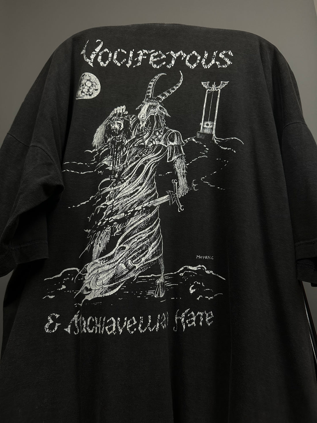 Vintage 1992 Vociferous Machiavellian Hate T-Shirt