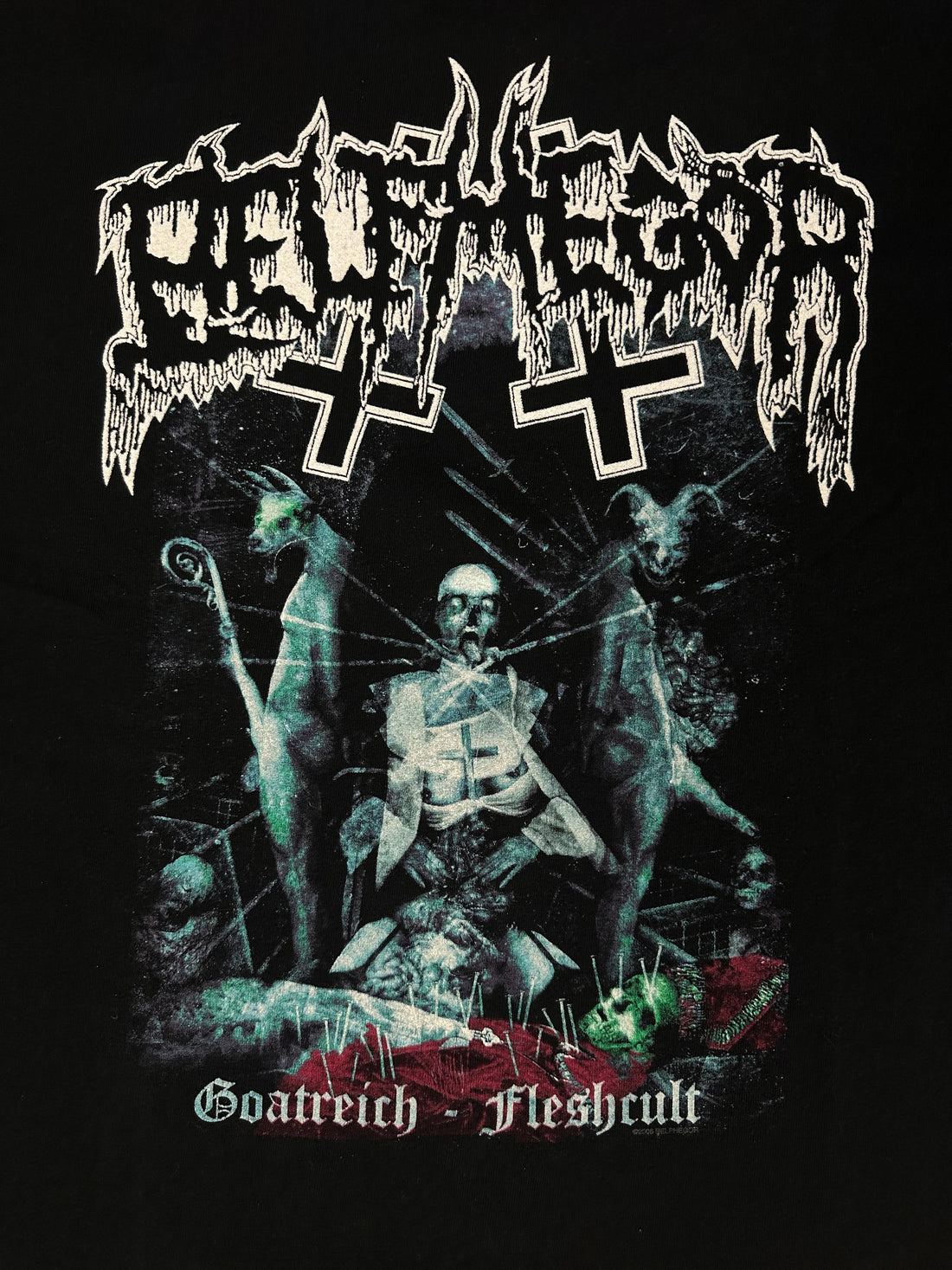 Belphegor 2006 Fleshcult Death Metal T-Shirt