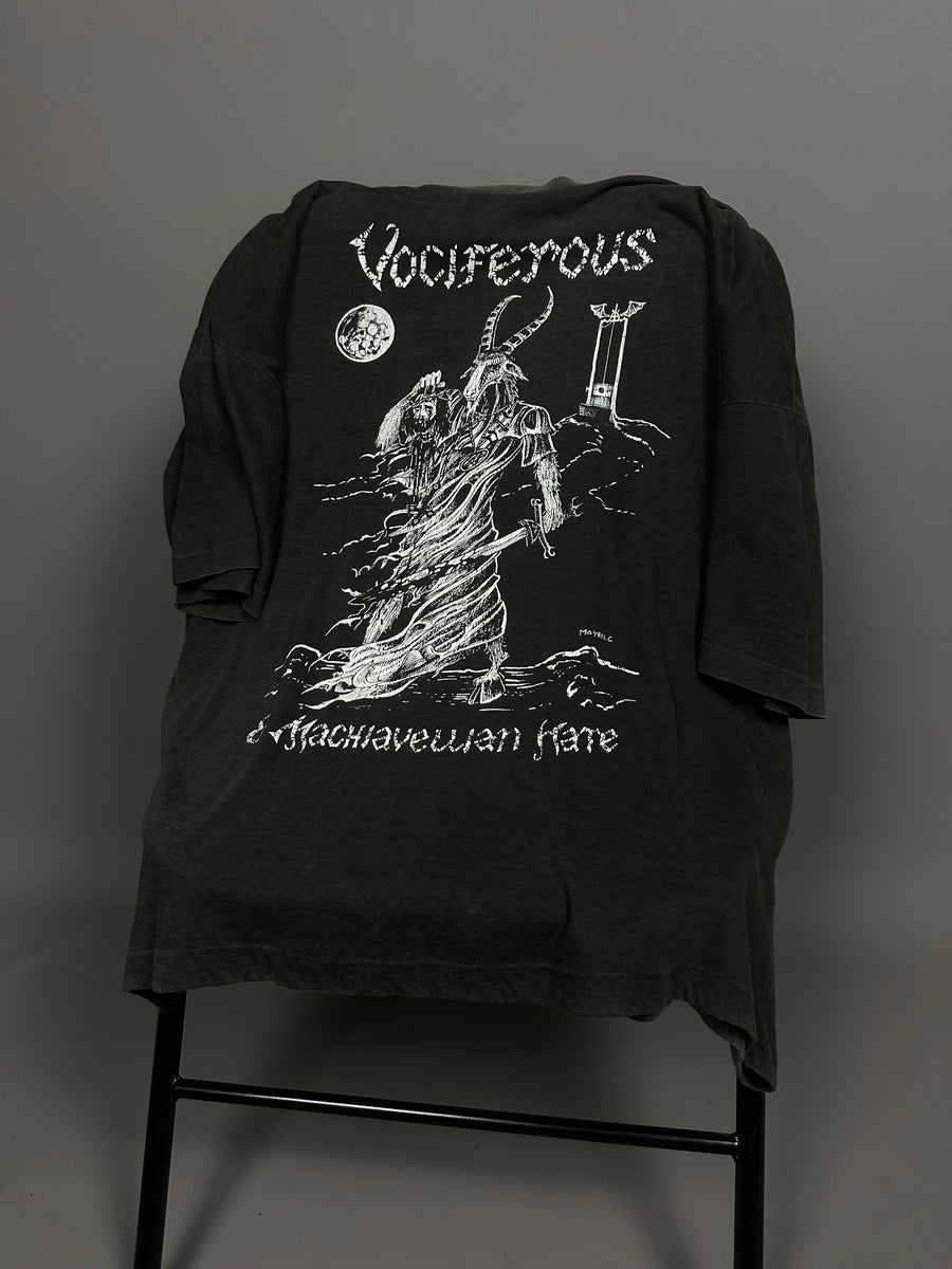 Vintage 1992 Vociferous Machiavellian Hate T-Shirt