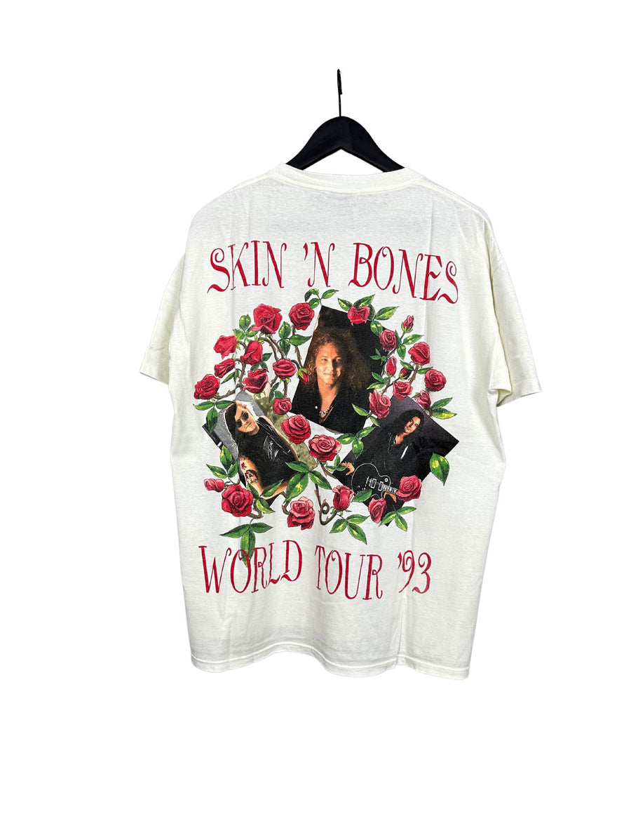 Guns N' Roses 1993 Skin'n Bones Vintage Tour T-Shirt
