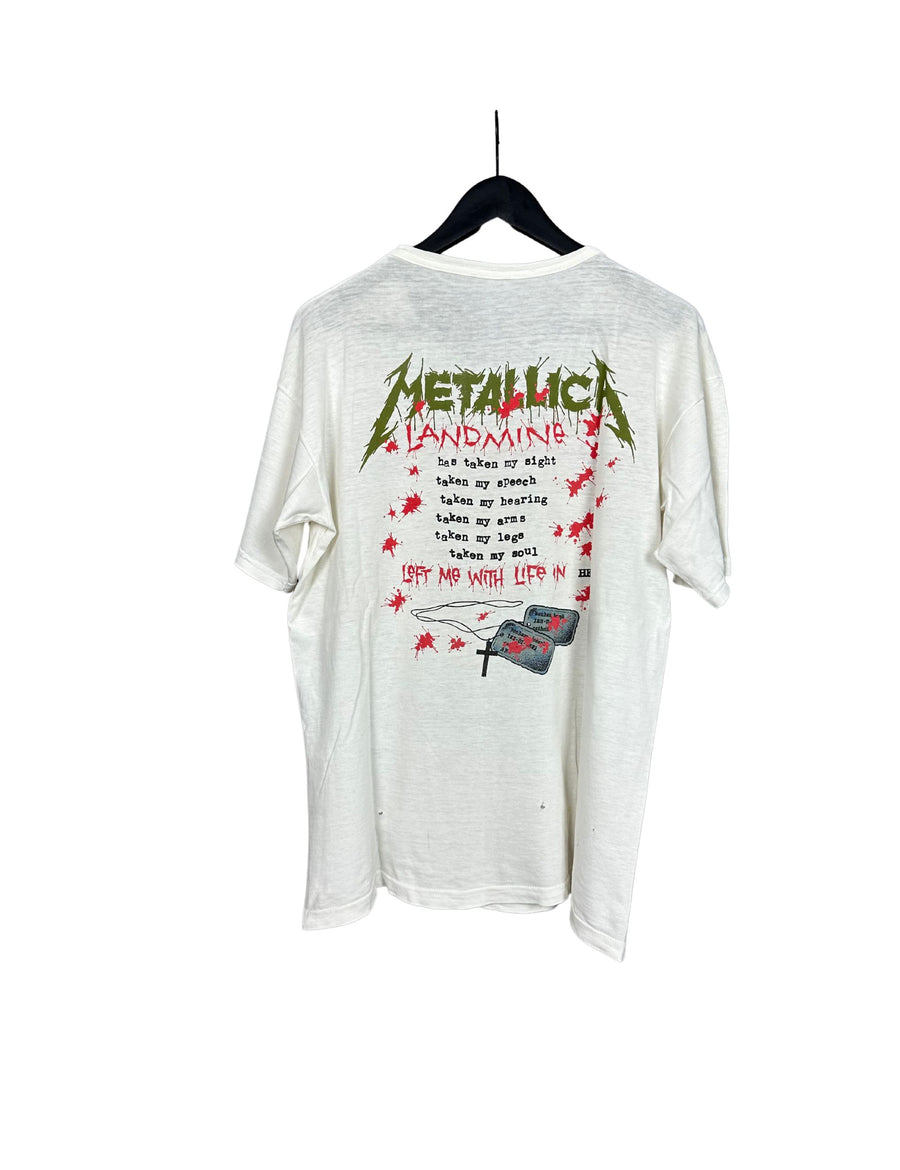 Metallica 1989 Landmine Vintage T-Shirt