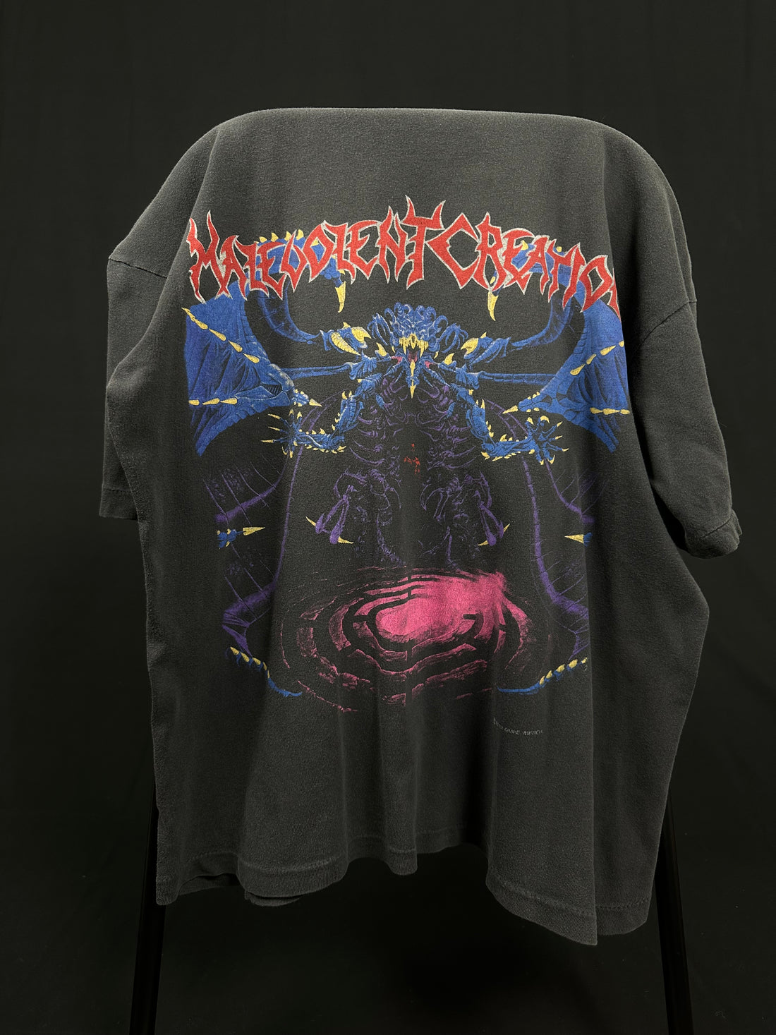 Vintage 1992 Malevolent Creation Retribution Tour T-Shirt