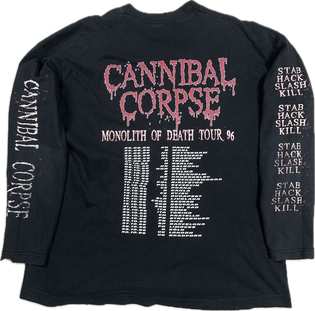 Vintage 1996 Cannibal Corpse Vile Longsleeve