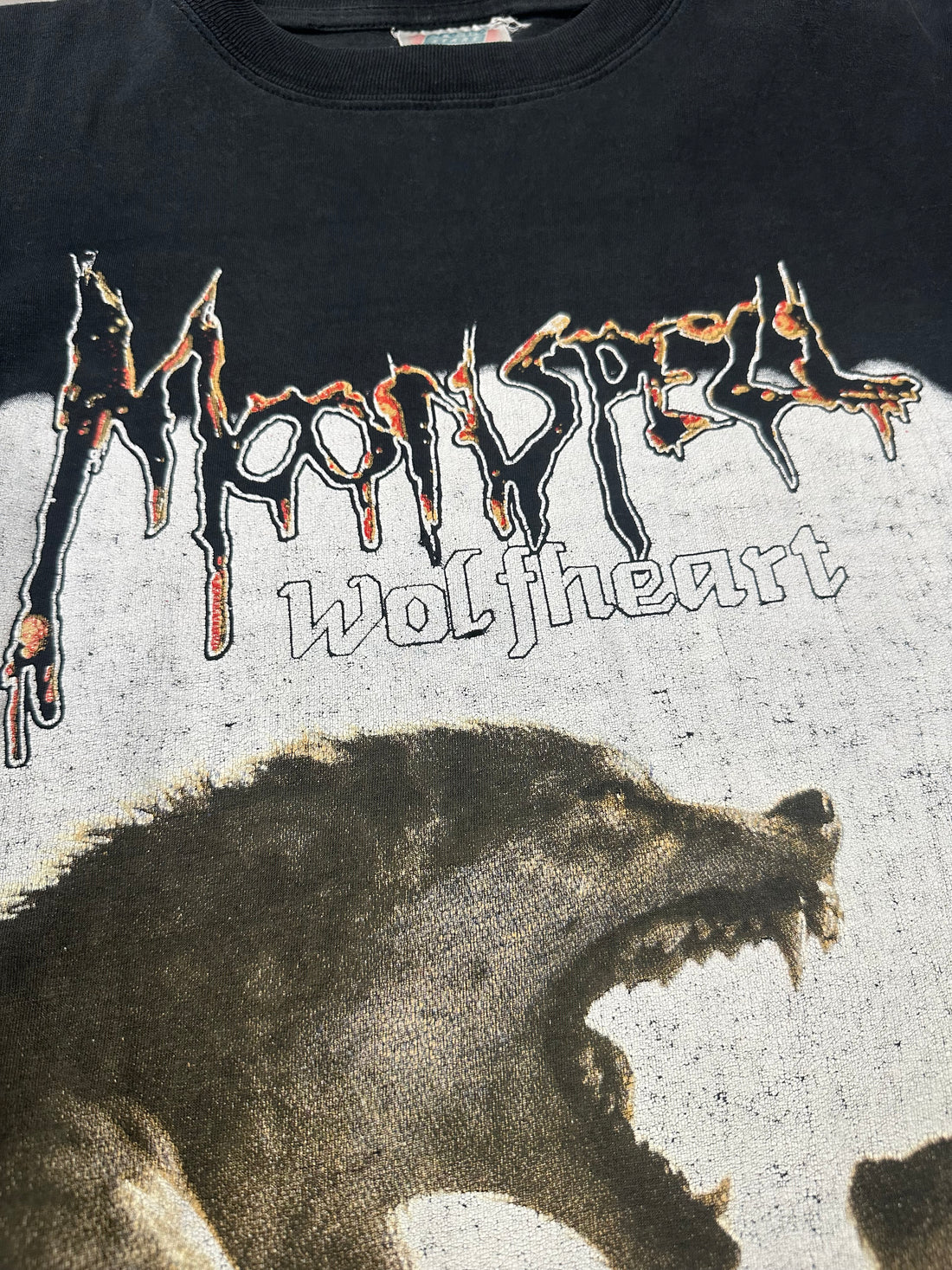 Vintage 90s Moonspell Wolfheart T-Shirt