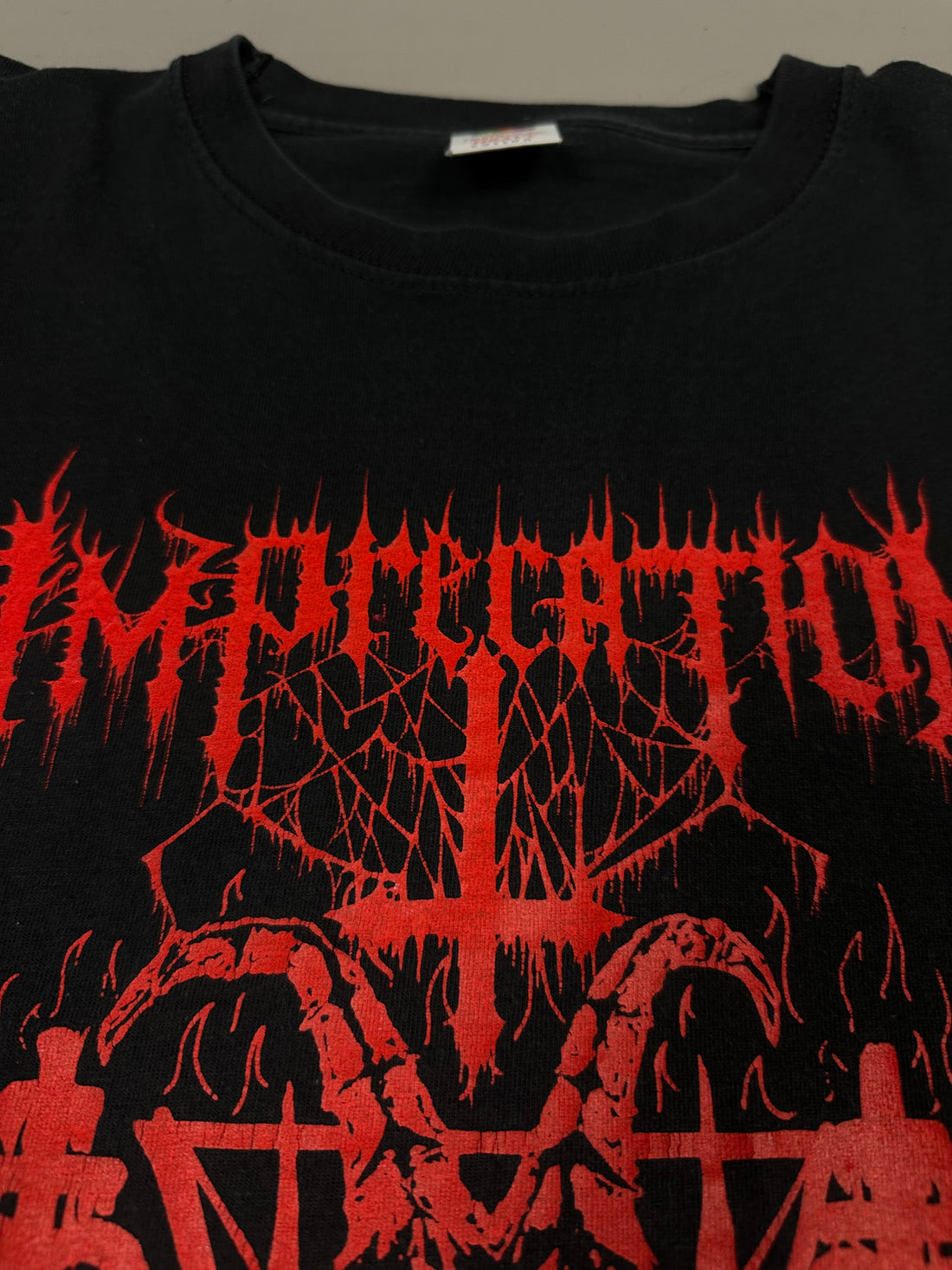 Imprecation 2000s Black Metal T-Shirt