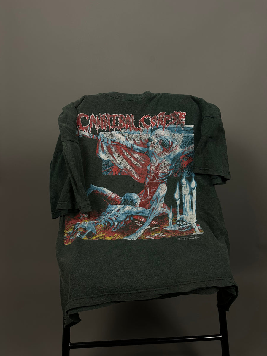 Cannibal Corpse 1993 Full Of Hate Easter Festival Vintage T-Shirt