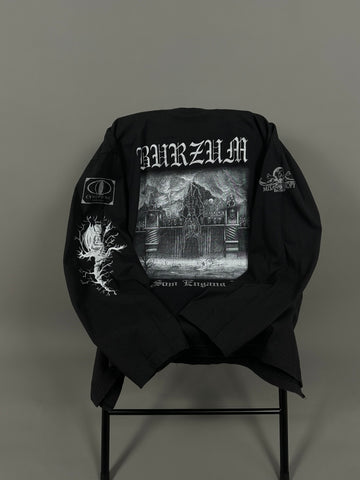Vintage 1998 Burzum Det Some Engar Var Longsleeve