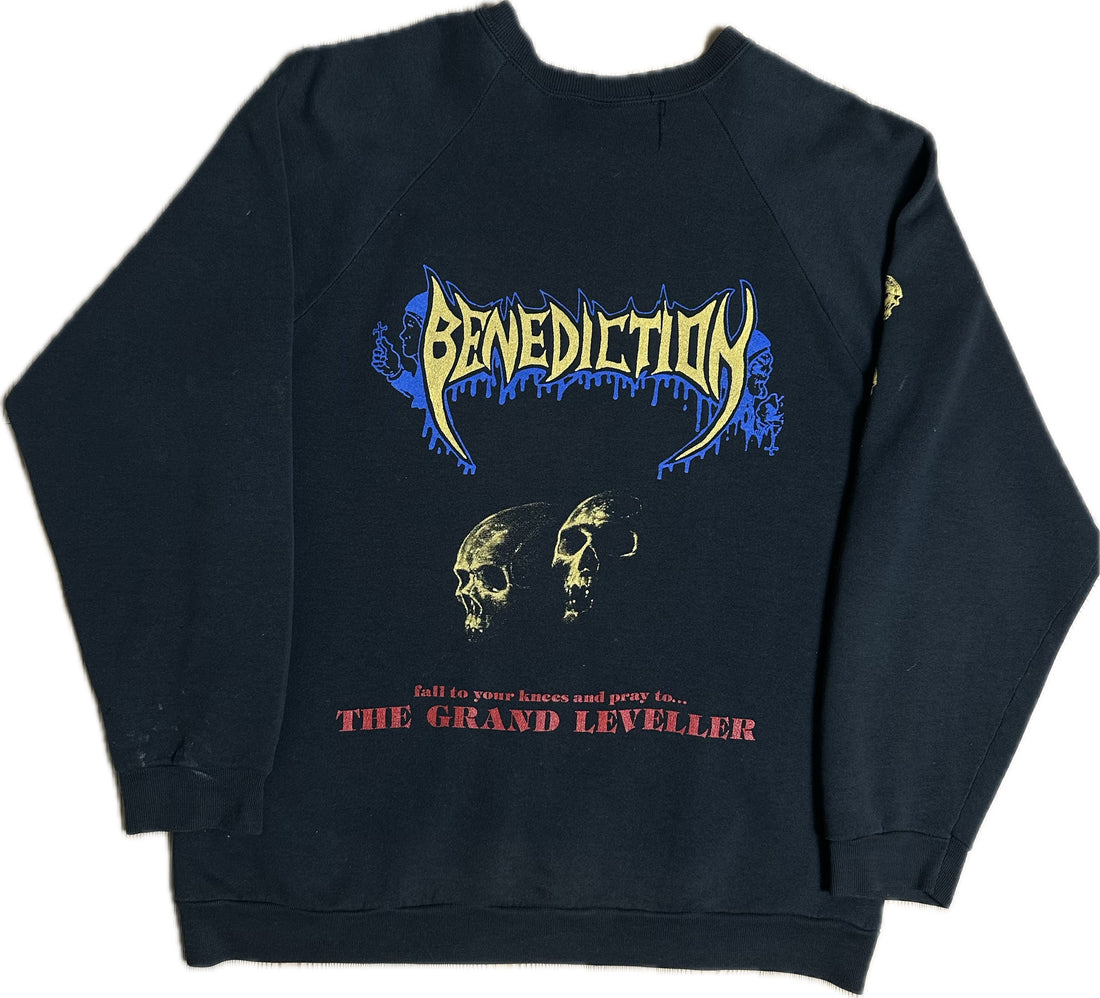 Vintage 1991 Benediction The Grand Leveller Sweater