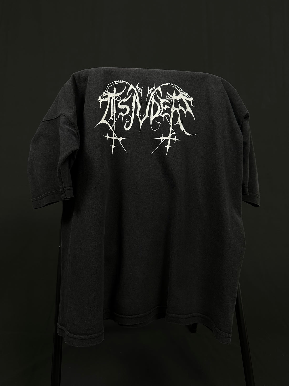 Vintage 1990s Tsjuder Black Metal T-Shirt