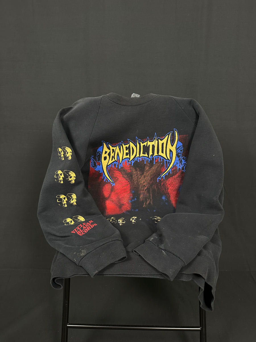 Vintage 1991 Benediction The Grand Leveller Sweater