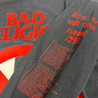 Bad Religion 1993 Recipe For Hate Tour Europe Vintage Longsleeve