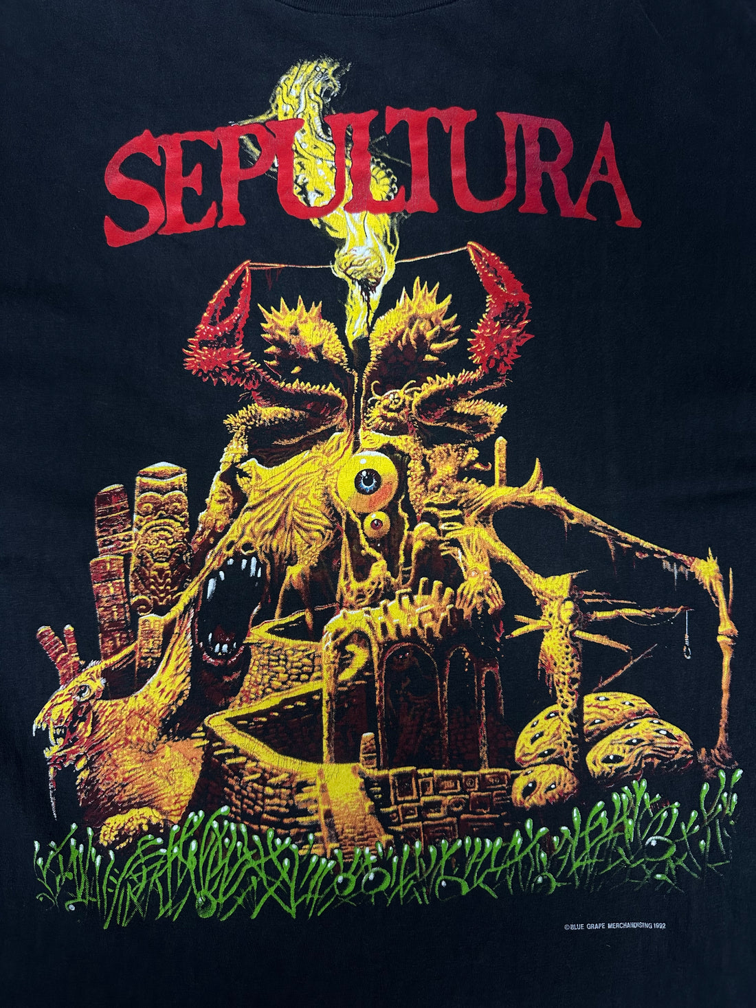 Vintage Sepultura 1992 Third World Posse T-Shirt