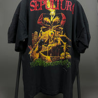 Vintage Sepultura 1992 Third World Posse T-Shirt