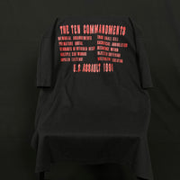 Vintage Malevolent Creation 1991 The Ten Commandments T-Shirt