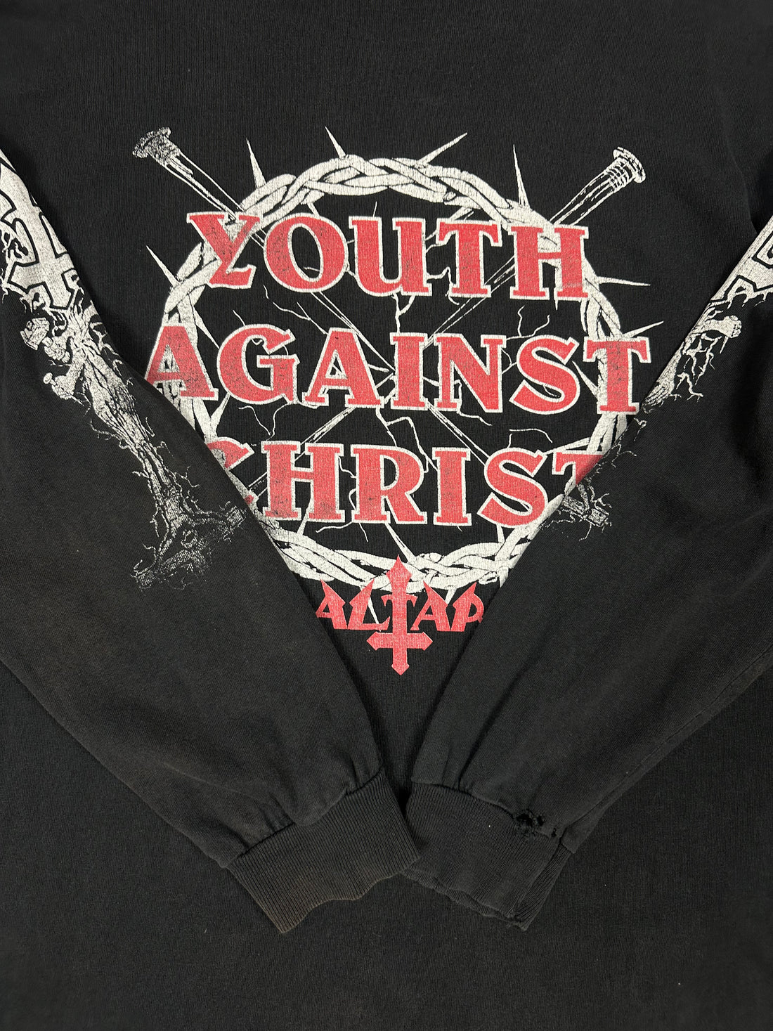 Altar 1994 Youth Against Christ Vintage Longsleeve