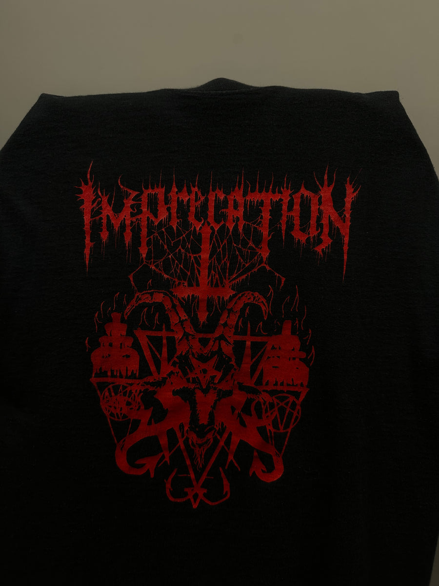 Imprecation 2000s Black Metal T-Shirt