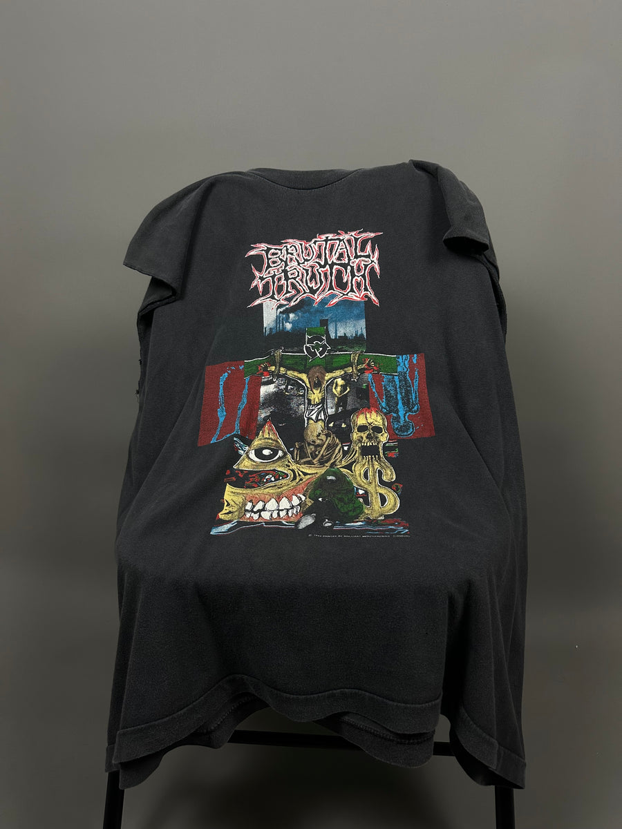 Brutal Truth 1992 Extreme Conditions Vintage T-Shirt Tank Top