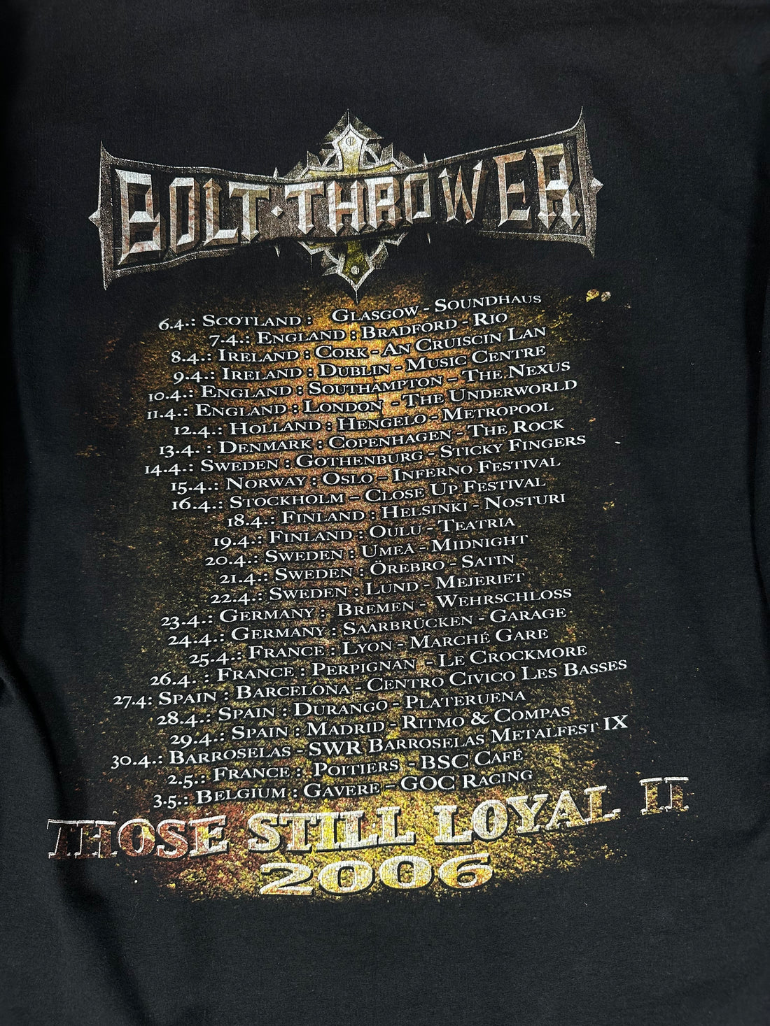 Bolt Thrower 2006 Still Loyal Longsleeve