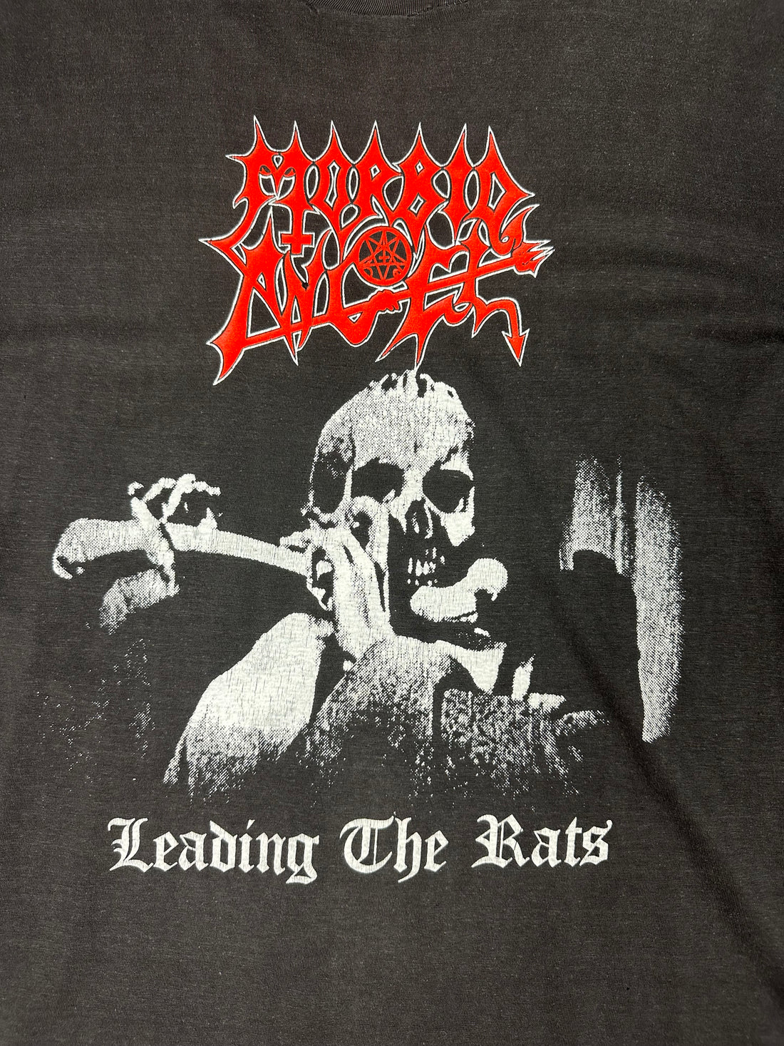 Morbid Angel 1991 Leading The Rats Vintage T-Shirt