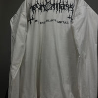 Vintage 1994 Necromass Black Metal Longsleeve