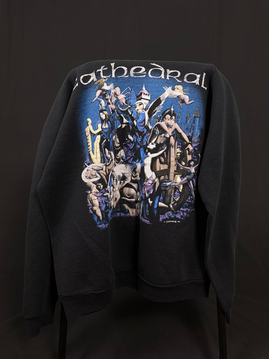 Vintage 1991 Cathedral Forest Of Equilibrium Sweater