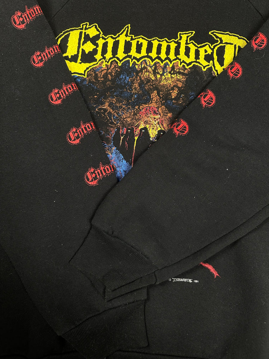 Vintage 1991 Entombed Clandestine Sweater