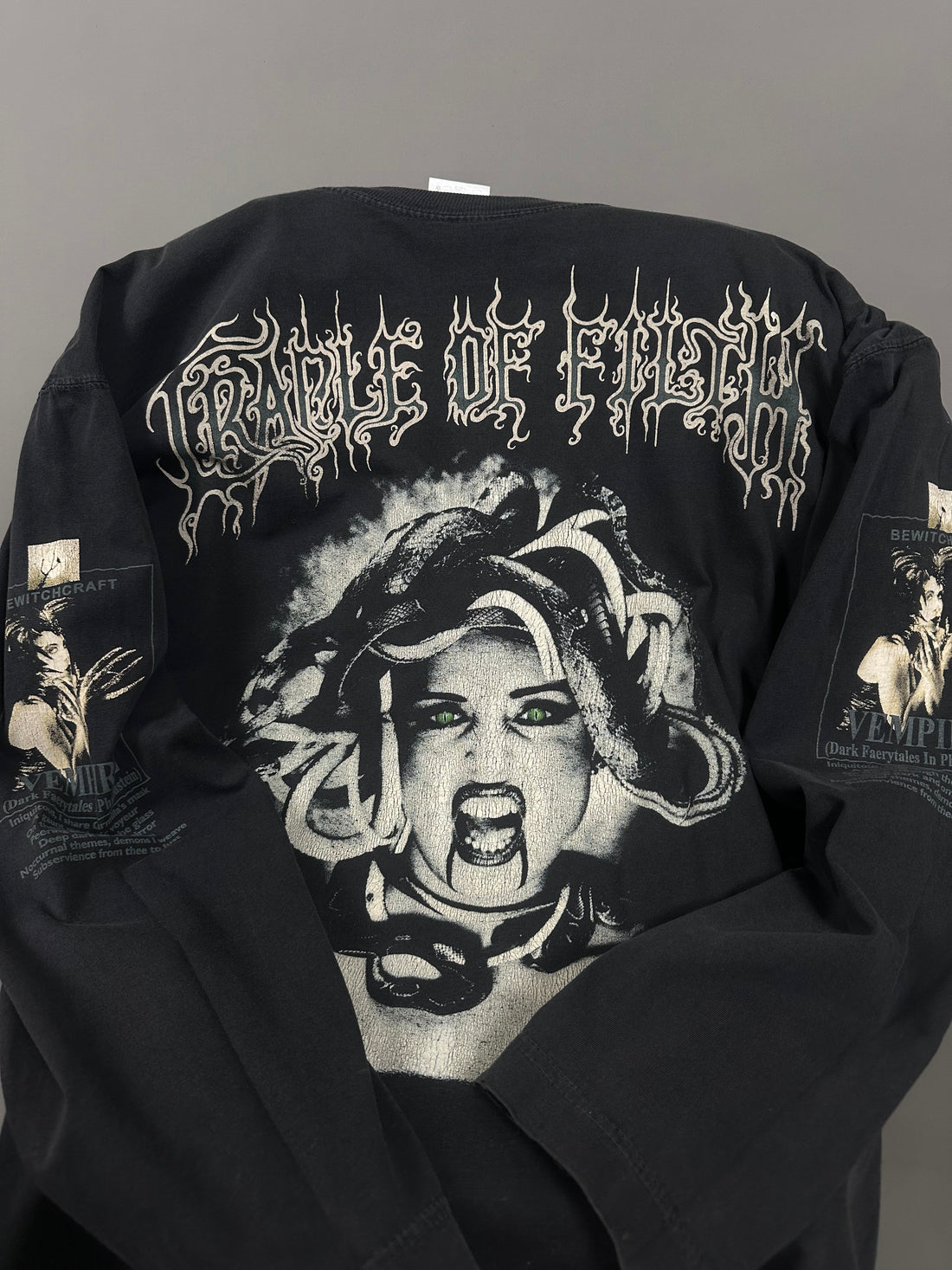 Vintage 1995 Cradle of Filth Sedusa Longsleeve