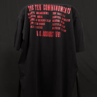 Vintage Malevolent Creation 1991 The Ten Commandments T-Shirt