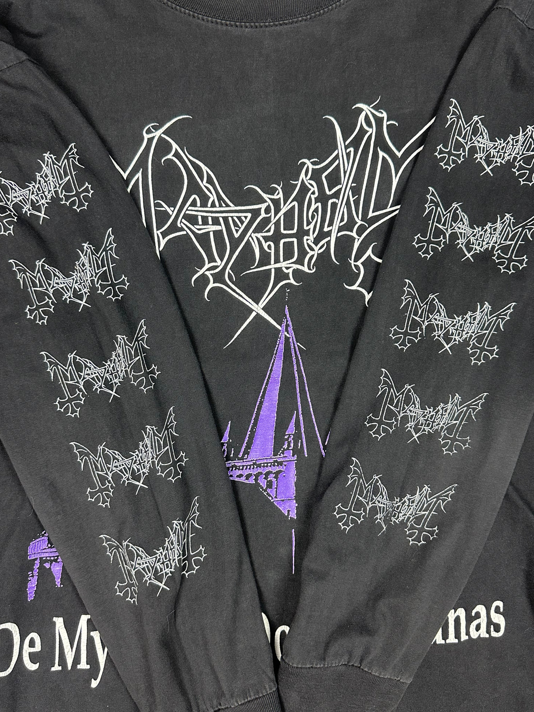 Mayhem 1994 De Mysteriis Dom Sathanas Vintage Longsleeve