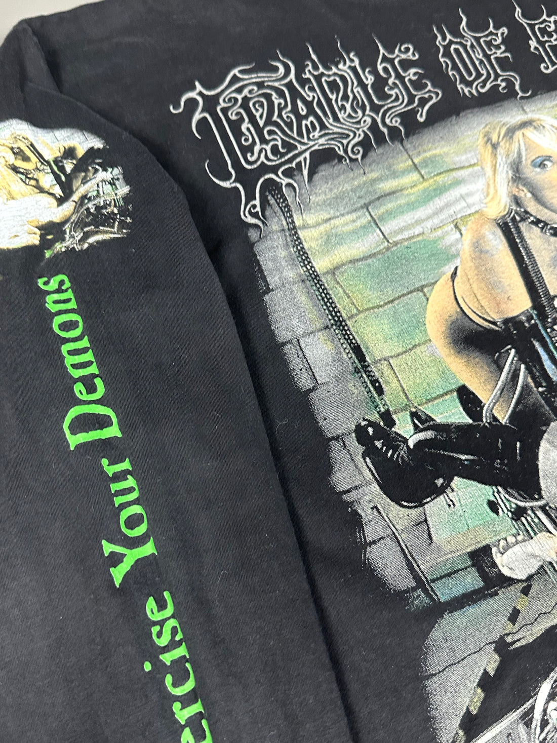 Vintage 1998 Cradle of Filth Experimental Sex Files Longsleeve