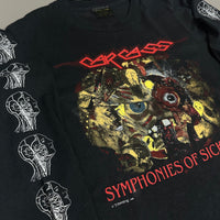 Vintage 1990 Carcass Symphonies Of Sickness Longsleeve