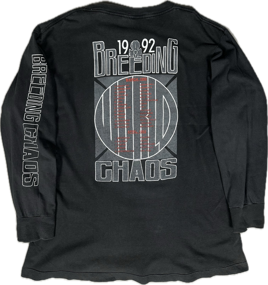 Vintage 1992 Entombed Breeding Chaos Longsleeve