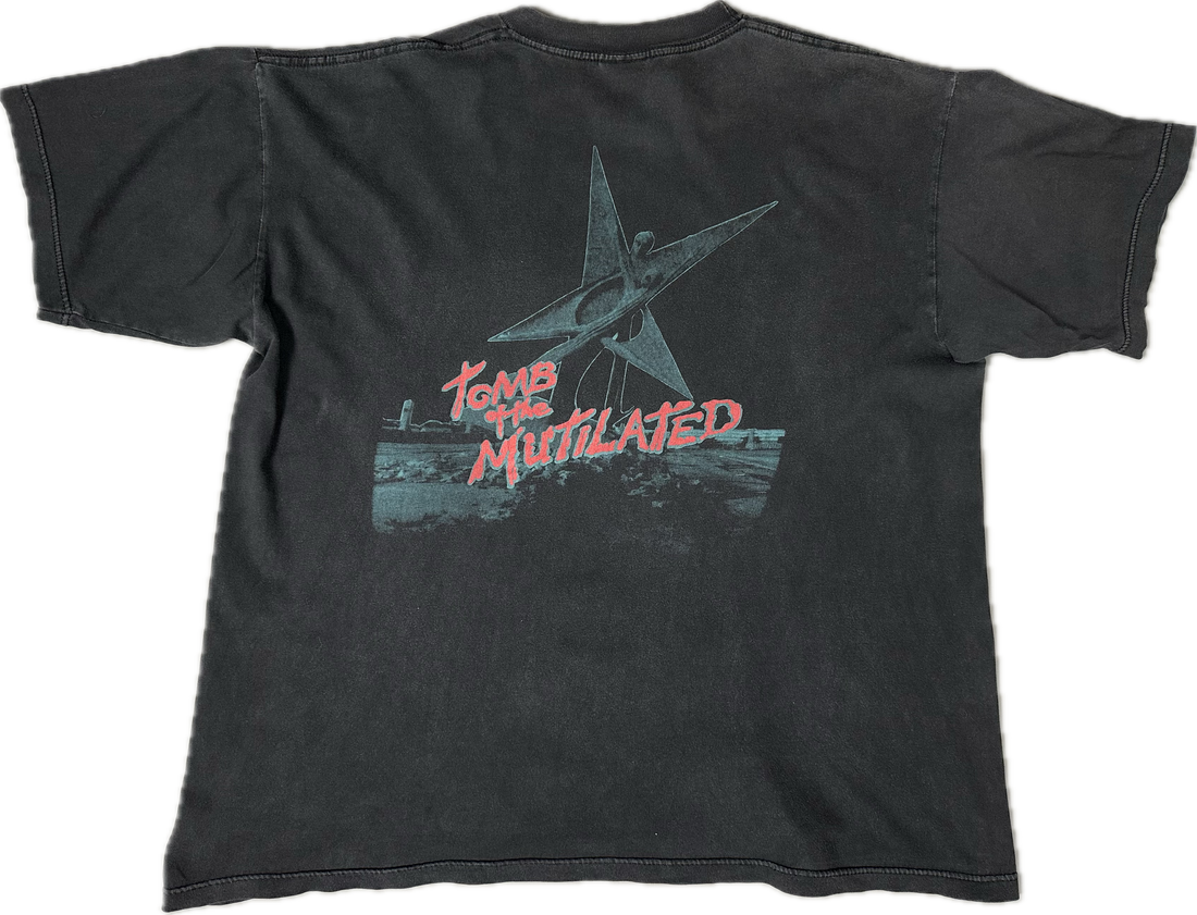 Vintage 1992 Cannibal Corpse Tomb Of The Multilated T-Shirt