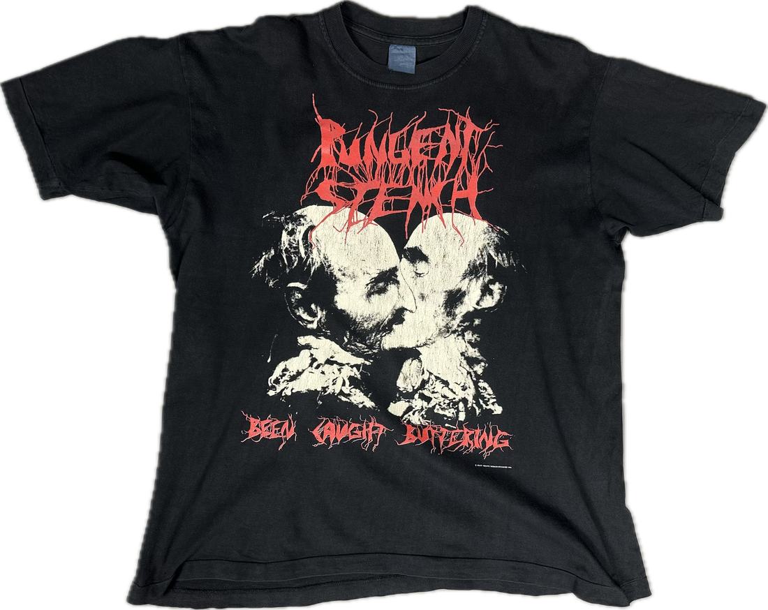 Vintage 1992 Pungent Stench Been Caught Buttering T-Shirt