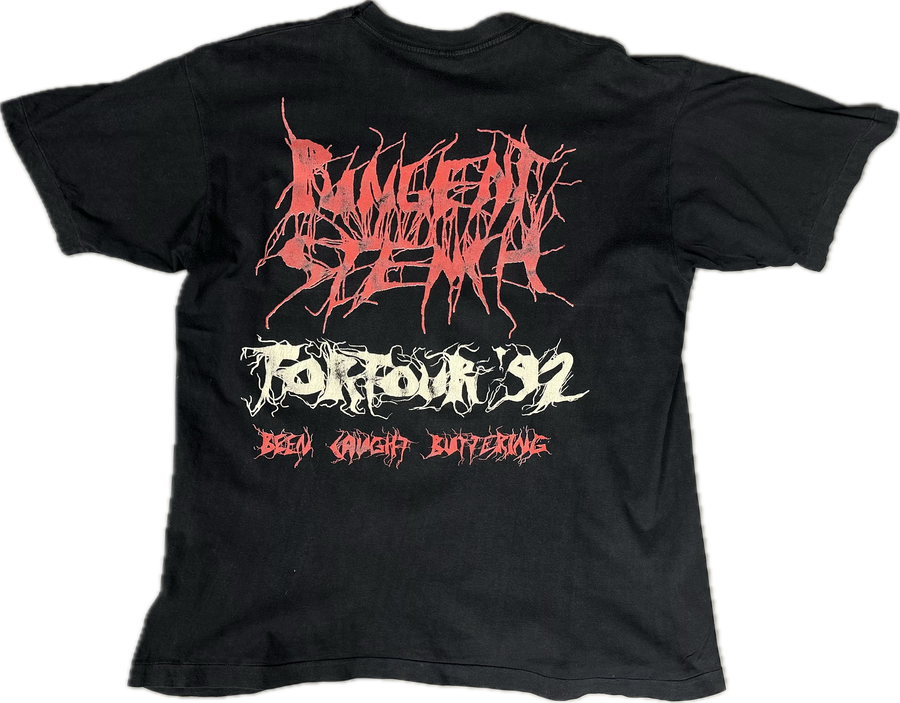 Vintage 1992 Pungent Stench Been Caught Buttering T-Shirt