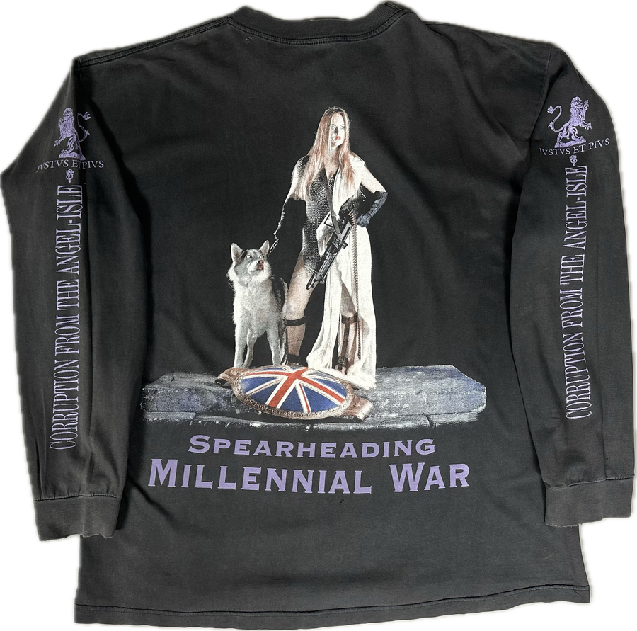 Vintage 1997 Cradle of Filth Millenial War Longsleeve
