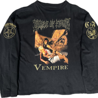 Vintage 1996 Cradle of Filth Vempire Longsleeve