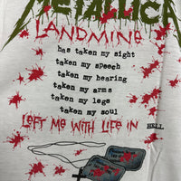 Metallica 1989 Landmine Vintage T-Shirt