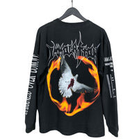 Immolation 2001 Darkness Over Europe Vintage Longsleeve