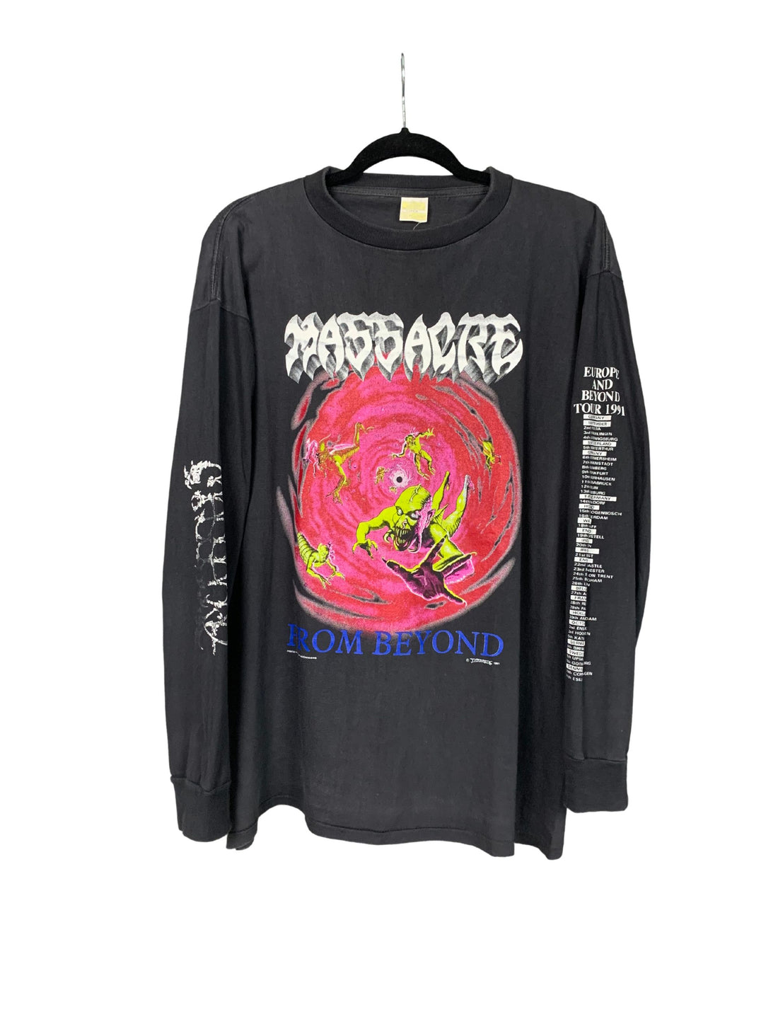 Massacre 1991 From Beyond Europe Vintage Longsleeve