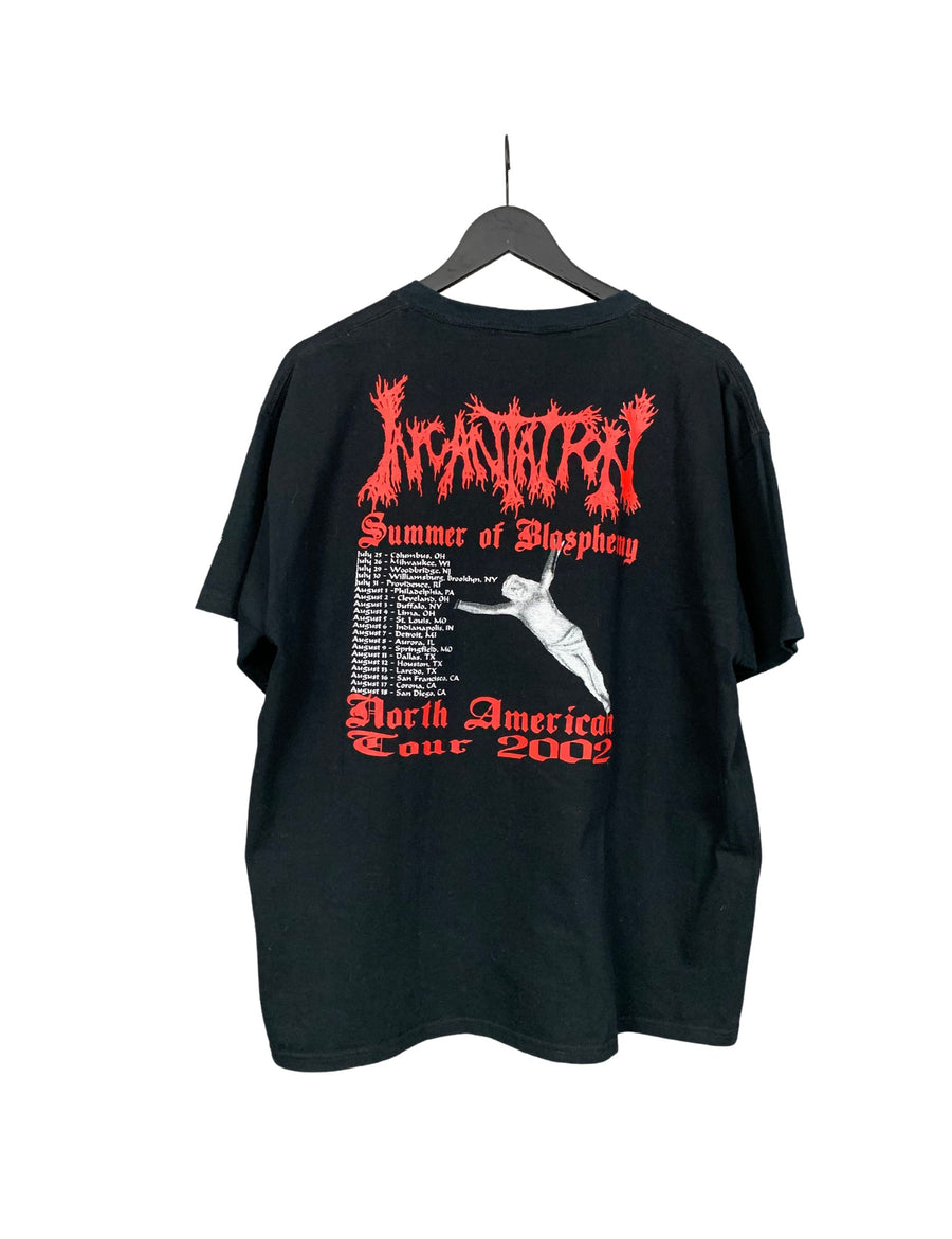 Incantation 2002 Vintage Tour T-Shirt