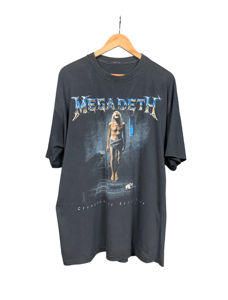 Megadeth 1992 Countdown To Extinction Vintage T-Shirt