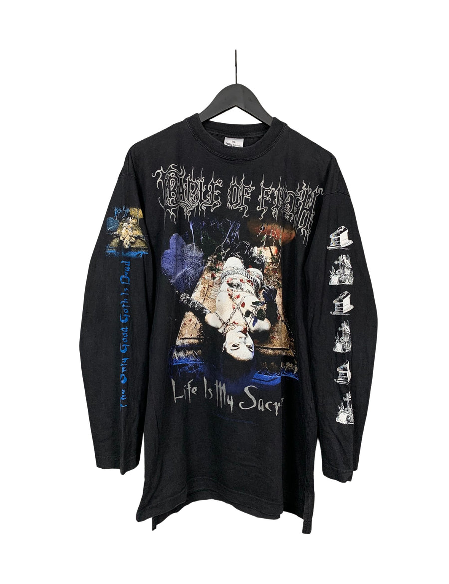 Cradle of Filth 1998 Life Is My Sacrifice Vintage Longsleeve