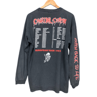 Cannibal Corpse 1992 Eaten Back To Life Europe Vintage Longsleeve